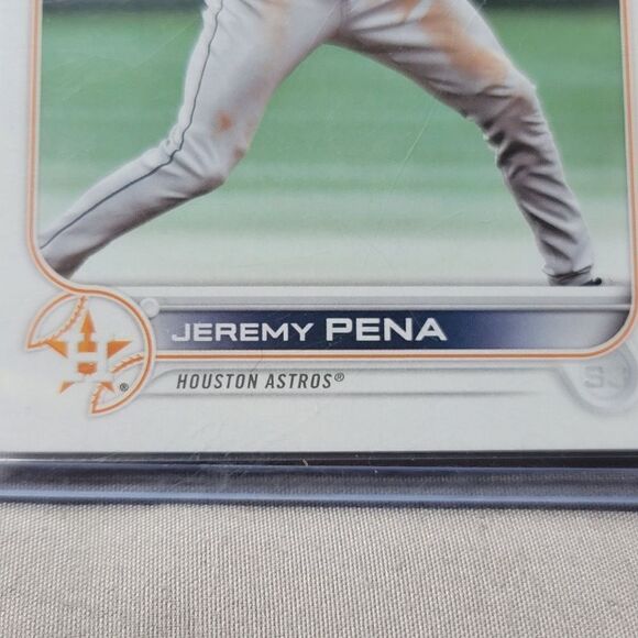 Jeremy Peña Houston Astros Rookie card - 2022 Topps Update Series #US253 - Picture 2 of 8